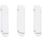 3er Pack NIKE Jordan Everyday Crew-Socken 100 - white/black 34-38