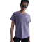 NIKE Sportswear Club Essentials T-Shirt Damen 527 - dusty amethyst XL