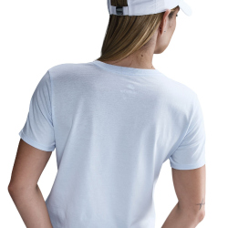 NIKE Sportswear Club Essentials T-Shirt Damen 423 - blue tint XL