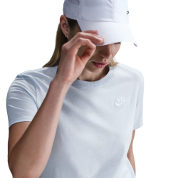 NIKE Sportswear Club Essentials T-Shirt Damen 423 - blue tint XL