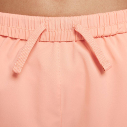 NIKE One Dri-FIT High-Waist Woven Trainingsshorts Mädchen 844 - apricot agate/white L (146-156 cm)