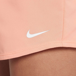 NIKE One Dri-FIT High-Waist Woven Trainingsshorts Mädchen 844 - apricot agate/white L (146-156 cm)