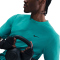 NIKE UV Hyverse Dri-FIT kurzarm Fitnessshirt Herren 345 - dusty cactus/black M
