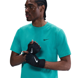 NIKE UV Hyverse Dri-FIT kurzarm Fitnessshirt Herren 345 - dusty cactus/black XL