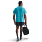 NIKE Dri-FIT Primary kurzarm Fitnessshirt Herren 345 - dusty cactus/htr/dusty cactus M