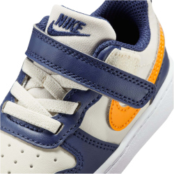 NIKE Court Borough Low Recraft Baby-Sneaker 126 - lt orewood brn/orange peel-midnight navy 22
