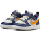 NIKE Court Borough Low Recraft Baby-Sneaker 126 - lt orewood brn/orange peel-midnight navy 22