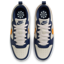 NIKE Court Borough Low Recraft Sneaker Kinder 126 - lt orewood brn/orange peel-midnight navy 38