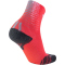 UYN Run Fit Laufsocken mit Cool-Air-Flow Technologie Damen coral/white 37-38