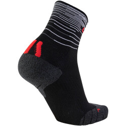 UYN Free Run Laufsocken Damen black/red 35-36