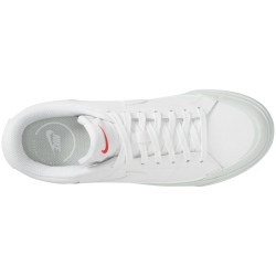 NIKE Court Legacy Lift Plateau Sneaker Damen 108 - white/photon dust-picante red 40.5