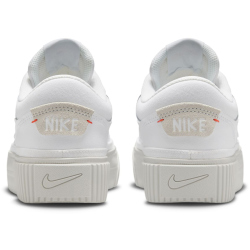 NIKE Court Legacy Lift Plateau Sneaker Damen 108 - white/photon dust-picante red 40.5