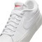 NIKE Court Legacy Lift Plateau Sneaker Damen 108 - white/photon dust-picante red 40.5