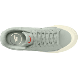 NIKE Court Legacy Lift Plateau Sneaker Damen 003 - light silver/feather-sail-picante red 40.5