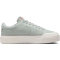 NIKE Court Legacy Lift Plateau Sneaker Damen 003 - light silver/feather-sail-picante red 40.5