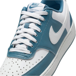 NIKE Court Vision Low-Top Sneaker Damen 112 - white/smokey blue 40.5