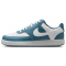 NIKE Court Vision Low-Top Sneaker Damen 112 - white/smokey blue 40.5