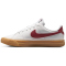 NIKE Court Legacy Sneaker Jungen 132 - white/team red-gum yellow 38