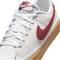 NIKE Court Legacy Sneaker Jungen 132 - white/team red-gum yellow 38