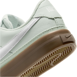 NIKE Court Legacy Sneaker Jungen 006 - light silver/white-gum dark brown 38
