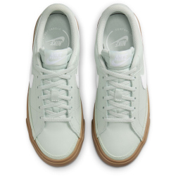 NIKE Court Legacy Sneaker Jungen 006 - light silver/white-gum dark brown 38