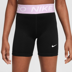 NIKE Pro Dri-FIT 3" Tights Mädchen 013 - black/doll/white XL (156-166 cm)