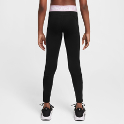 NIKE Pro Leggings Mädchen 014 - black/doll/white XL...