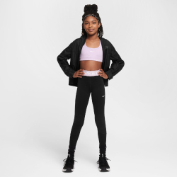 NIKE Pro Leggings Mädchen 014 - black/doll/white XL...
