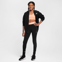 NIKE Pro Leggings Mädchen 013 - black/apricot agate/white L (146-156 cm)