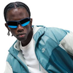 NIKE Sportswear Windrunner Kapuzenjacke Herren 006 - smokey blue/denim turq/sail/sail M