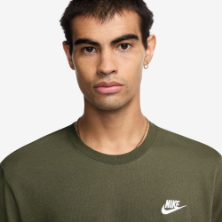 NIKE Sportswear Freizeit T-Shirt Herren 223 - medium olive S