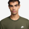 NIKE Sportswear Freizeit T-Shirt Herren 223 - medium olive S