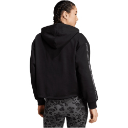 adidas Animal Print 3-Streifen French Terry Sweatjacke Damen