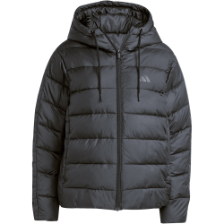 adidas Essentials Climawarm 3-Streifen Synthetic Daunenjacke mit Kapuze Damen