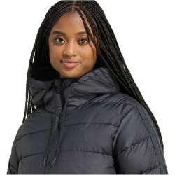 adidas Essentials Climawarm 3-Streifen Synthetic Daunenjacke mit Kapuze Damen