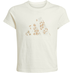 adidas Animal Print Big Logo Single Jersey T-Shirt Mädchen