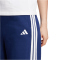 adidas 3-Streifen Wide Fleece Jogginghose Damen KB5324 - dark blue XS