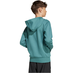 adidas Slogan Fleece Hoodie Jungen KC2804 - preloved teal...