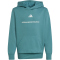 adidas Slogan Fleece Hoodie Jungen KC2804 - preloved teal 140