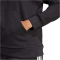 adidas Essentials Linear French Terry Hoodie Damen JV7841 - black/white XS