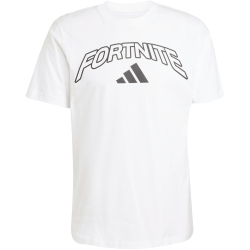 adidas x Fortnite Logo Graphic T-Shirt JV8013 - white XL