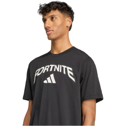 adidas x Fortnite Logo Graphic T-Shirt JV8012 - black XL