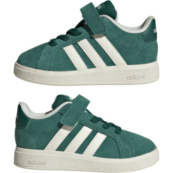 adidas Grand Court 00s Sneaker Kinder JR0776 - collegiate green/off white/core black 26.5