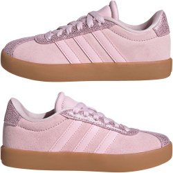 adidas VL Court 3.0 Sneaker Kinder JS3484 - clear pink/clear pink/gum10 35.5
