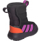 adidas Winterplay I Stiefel Kinder JS4080 - core black/purple burst/impact orange 19