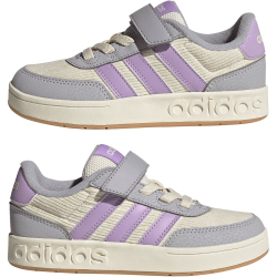adidas Breakbase Sneaker Kinder JQ3107 - wonder white/powder plum/glory grey 30
