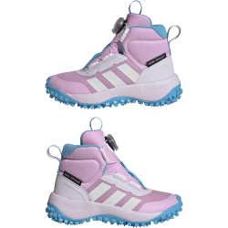 adidas Fortatrail Boa Wanderschuhe Kinder JR3107 - bliss lilac/cloud white/semi blue burst 36 2/3