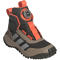adidas Fortatrail Boa Wanderschuhe Kinder JP6337 - night cargo/matte silver/semi impact orange 36 2/3