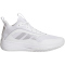 adidas Own the Game 3 Mid-Top Basketballschuhe Herren JR6671 - cloud white/silver met./grey one 39 1/3