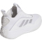 adidas Own the Game 3 Mid-Top Basketballschuhe Herren JR6671 - cloud white/silver met./grey one 39 1/3